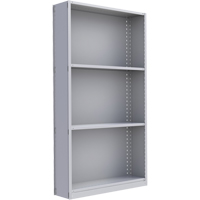 Interlok Shelving Unit, Steel, Boltless, 450 lbs. Capacity, 48" W x 88" H x 24" D Mukwa Safety Services