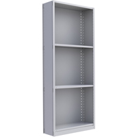 Interlok Shelving Unit, Steel, Boltless, 800 lbs. Capacity, 36" W x 88" H x 24" D Mukwa Safety Services