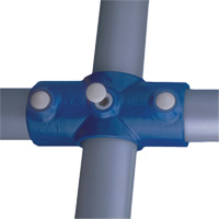 Single Socket Tee Structural Tube Clamp, 0.84" Mukwa Safety Services