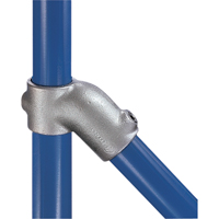 45° Single Socket Tee Structural Tube Clamp, 1.33" Mukwa Safety Services