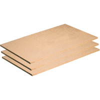 TABLETTE EN PANNEAU DE PARTICULE 5/8", 21"X84" Mukwa Safety Services