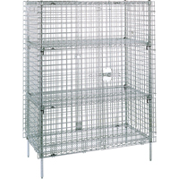 Chariots de s&eacute;curit&eacute;, Tiers 4, 38-1/2" la x 66-13/16" h x 21-1/2" p Mukwa Safety Services