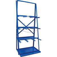 R&acirc;telier de rangement pour barre, Vertical, 3 Niveaux, 36" la x 24" p x 84" h, 3000 lb Cap. Mukwa Safety Services