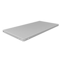 Tablette &agrave; corni&egrave;re perfor&eacute;e, Acier galvanis&eacute;, 36" la x 18" p Mukwa Safety Services