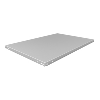 Slotted Angle Shelf, Galvanized Steel, 36" W x 24" D Mukwa Safety Services