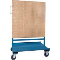 Bin/Pegboard Combo Rack, Double-sided, 38" W x 24-1/2" D x 55" H Mukwa Safety Services