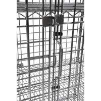Chariot de s&eacute;curit&eacute;, Chrom&eacute;, 48" x 69" x 24", Capacit&eacute; 500 lb Mukwa Safety Services
