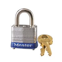 Pin Tumbler Padlock, Keyed Alike, Laminated Steel, 1-9/16" Width Mukwa Safety Services