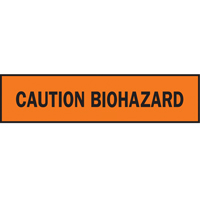 Rubans pour barricades, Anglais, 3" la x 1000' lo, 3,5 mils, Noir/orange Mukwa Safety Services