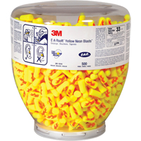 Bouchons d'oreilles E-A-RSoft Yellow Neon, Vrac - Contenant Mukwa Safety Services