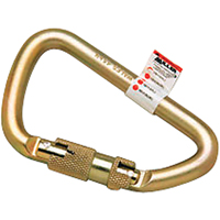 Miller&reg; Carabiners, Steel, 400 lbs Capacity Mukwa Safety Services