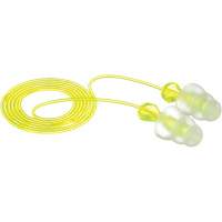E-A-R Tri-Flange Reusable Earplugs, Corded, Bulk - Polybag, 26 dB NRR, One-Size Mukwa Safety Services