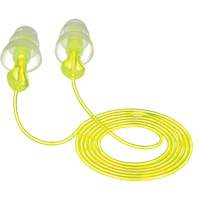 E-A-R Tri-Flange Reusable Earplugs, Corded, Bulk - Polybag, 26 dB NRR, One-Size Mukwa Safety Services
