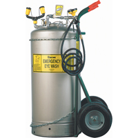 Self-Contained Eyewash Station, Pressurized, 37 gal. Capacity, Meets ANSI Z358.1 Mukwa Safety Services