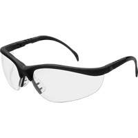 Lunettes de s&eacute;curit&eacute; Klondike, Lentille Transparent, Anti-&eacute;gratignures, R&eacute;pond ou surpasse la norme CSA Z94.3 Mukwa Safety Services