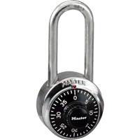 Padlock, Combination, Hardened Steel, 1-7/8" Width Mukwa Safety Services