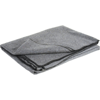 Flame-Resistant Wool Blanket, Wool, 84"L x 66"W Mukwa Safety Services