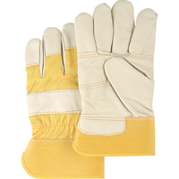 Gants en cuir de mobilier, Grand, Paume en Cuir fleur de vache, Doublure en Coton Mukwa Safety Services