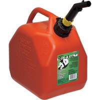 Bidons pour essence Eco, 2,5 gal. US/9,46 L, Rouge, Conformes aux normes CSA/ULC Mukwa Safety Services