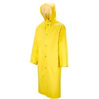 Tornado Long Coat, PVC, 5X-Large, Yellow Mukwa Safety Services