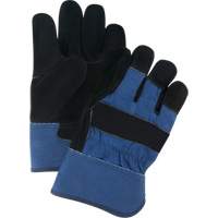 Superior Warmth Winter-Lined Fitters Gloves, X-Large, Split Cowhide Palm, Thinsulate Inner Lining Mukwa Safety Services