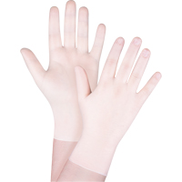 Gants jetables en vinyle, T-petit, Vinyle, 4 mils, Sans poudre, Blanc Mukwa Safety Services