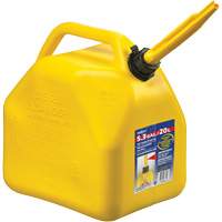 Jerricans, 5,3 gal. US/20,06 L, Jaune, Conformes aux normes CSA/ULC Mukwa Safety Services
