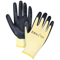 Gants r&eacute;sistants &agrave; la coupe avec prise sup&eacute;rieure, Taille 2T-Grand/11, Calibre 13, Rev&ecirc;tement Mousse de nitrile, Enveloppe en Aramide, ANSI/ISEA 105 niveau 3/EN 388 niveau 5 Mukwa Safety Services