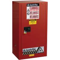 Sure-Grip&reg; EX Combustibles Safety Cabinet for Paint and Ink, 20 gal., 2 Shelves Mukwa Safety Services