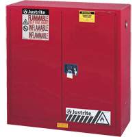 Sure-Grip&reg; EX Combustibles Safety Cabinet for Paint and Ink, 40 gal., 3 Shelves Mukwa Safety Services