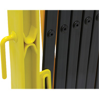 Barri&egrave;re Xpandit, 36" h x 11,5' lo, Noir/Jaune Mukwa Safety Services
