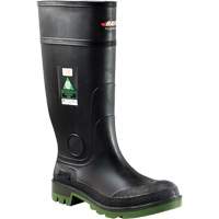 Enduro All Season Industrial Boots, Rubber, Steel Toe, Size 8, Puncture Resistant Sole Mukwa Safety Services