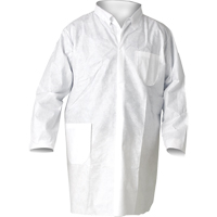 KleenGuard A20 Lab Coats, SMS, White, Medium Mukwa Safety Services