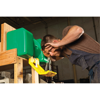 Eyewash Station, Gravity-Fed, 9 gal. Capacity, Meets ANSI Z358.1 Mukwa Safety Services