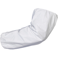 Manches Micromax, Longueur de 18", Microporeux, Blanc Mukwa Safety Services