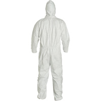Hooded Coveralls, X-Large, White, Tyvek&reg; 400 Mukwa Safety Services