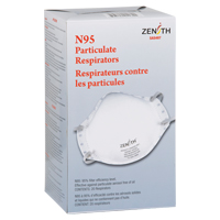 Particulate Respirators, N95, NIOSH Certified, Medium/Large Mukwa Safety Services