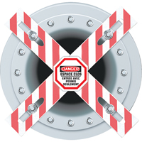 Barri&egrave;re Danger Man-Way Cross Mukwa Safety Services