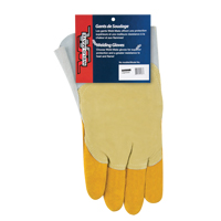 Gants de soudage pour pipelinier, Cuir de vache refendu, Taille Grand Mukwa Safety Services