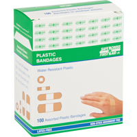 Bandages, Assorti, Plastique, St&eacute;rile Mukwa Safety Services