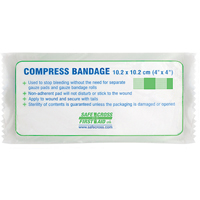 Bandages Compressifs - St&eacute;riles, 4-1/4" lo x 3-1/2" la Mukwa Safety Services