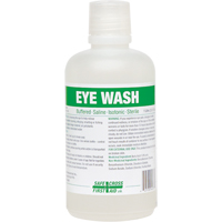 Eyewash Solution, Full Bottle, 1000 ml Mukwa Safety Services