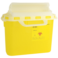 Boîtes pour objets pointus & tranchants BD, Capacit&eacute; de 5,1 L  Mukwa Safety Services