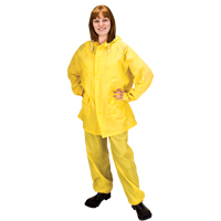RZ300 Rain Suit, PVC, Small, Yellow Mukwa Safety Services