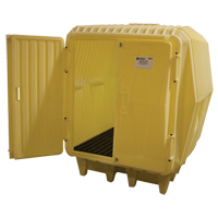Hazard Hut&reg;, 63.5" L x 68" W x 72.5" H, 4000 lbs. Load Capacity Mukwa Safety Services