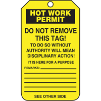 Inspection Tags, Cardstock, 3-1/8" W x 5-7/8" H, English Mukwa Safety Services