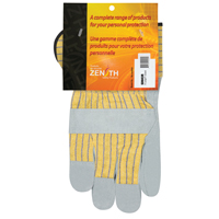 Gants d'ajusteur de qualit&eacute; sup&eacute;rieure, T-Grand, Paume en Cuir de vache refendu, Doublure en Coton Mukwa Safety Services
