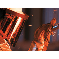 Ratchet Headgear with Faceshield, Polycarbonate, Ratchet Suspension Mukwa Safety Services