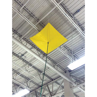 Ultra-Drip Diverter&reg; Roof Drip Diverter, 12' L x 12' W, Vinyl Mukwa Safety Services