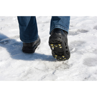 Semelle antid&eacute;rapante robuste pour la glace, Acier, Traction Crampon, Moyen Mukwa Safety Services